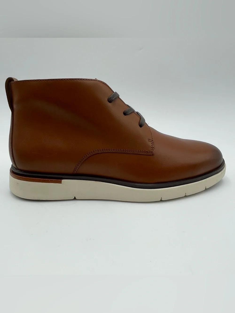 Allen Edmonds Men SZ 7D Carson Fine Dark Chili Leather Chukka Boots MSRP $395